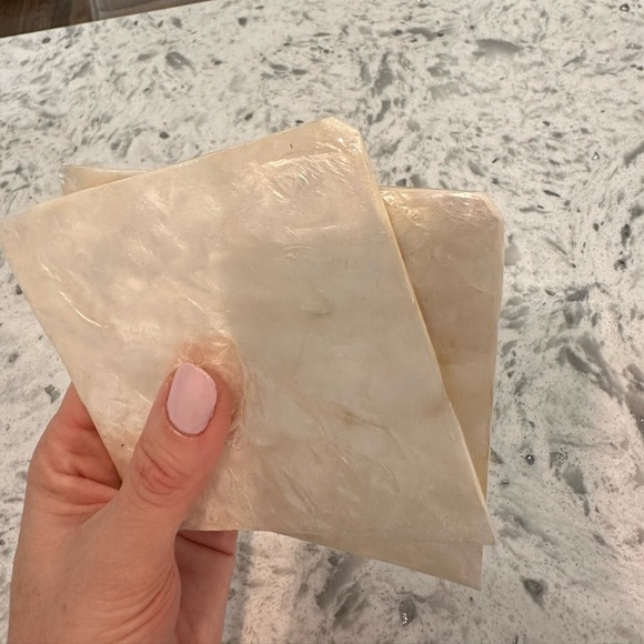 Pier 1 Imports Seashell Coasters - Picture 5 of 5